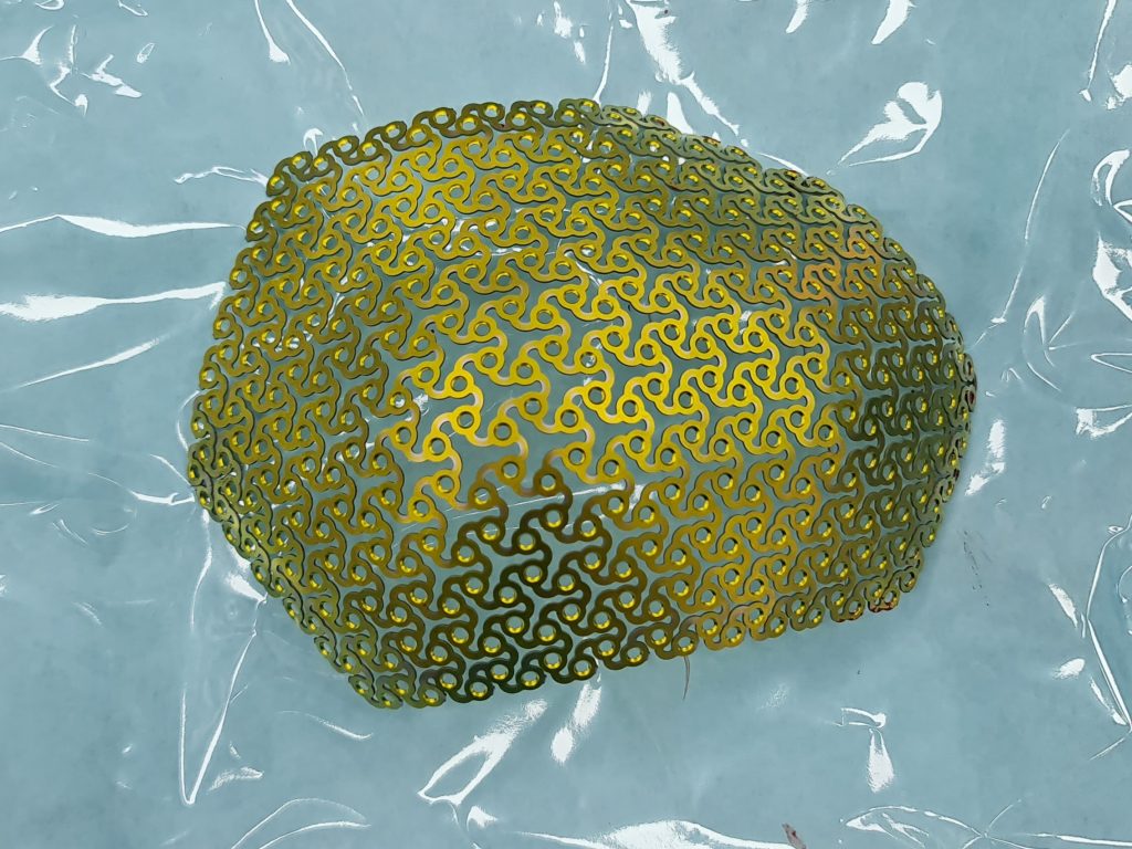 Tạo hình lưới titanium bằng công nghệ in 3D