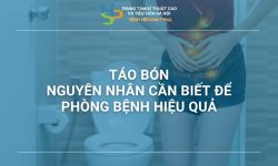 TÁO BÓN: NGUYÊN NHÂN CẦN BIẾT ĐỂ PHÒNG BỆNH HIỆU QUẢ