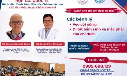 KHÁM VÀ PHẪU THUẬT CÙNG CHUYÊN GIA QUỐC TẾ