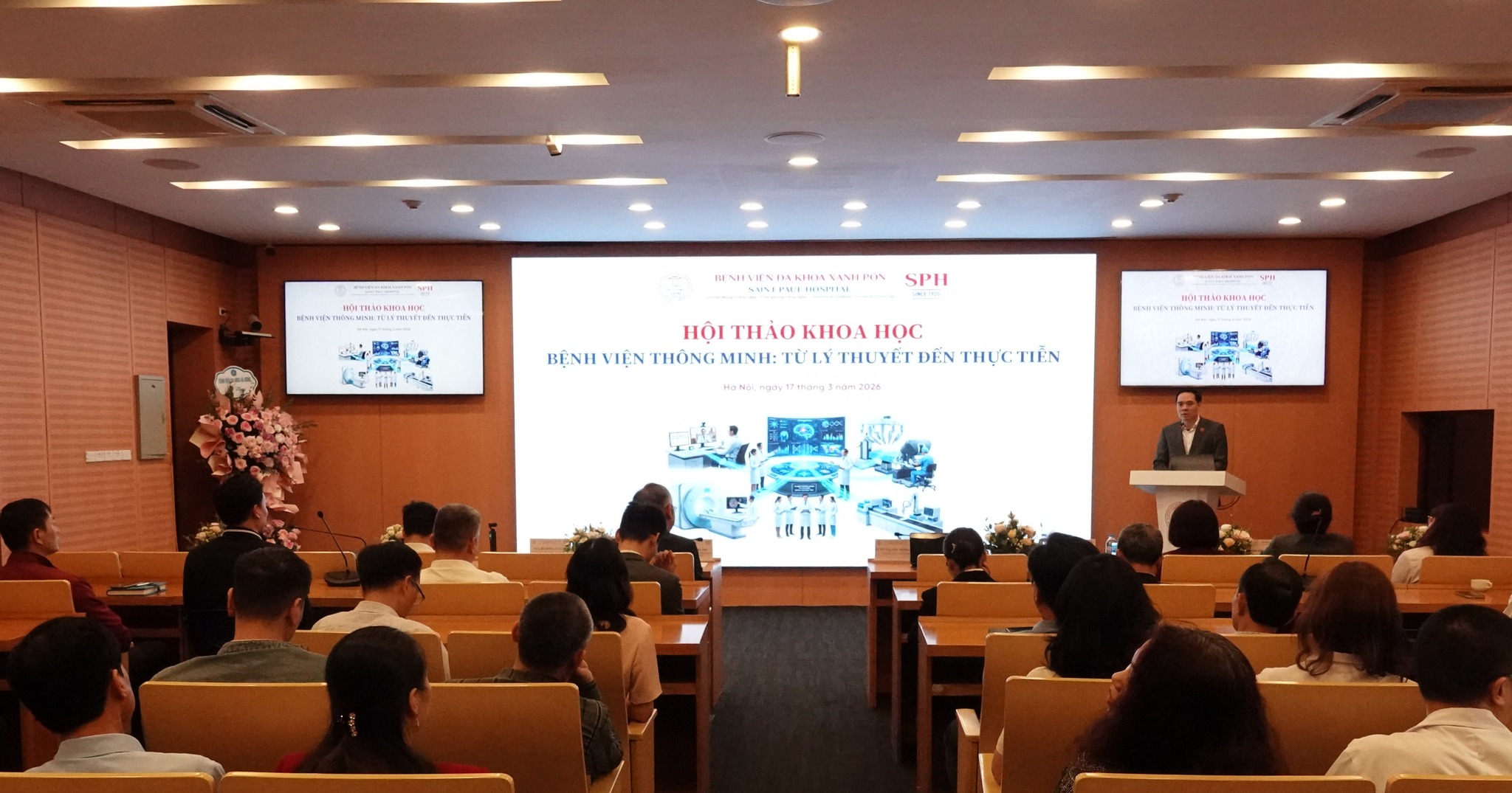 HỘI THẢO KHOA HỌC: “Bệnh viện thông minh – từ lý thuyết đến thực tiễn” tại Bệnh viện Đa khoa Xanh Pôn