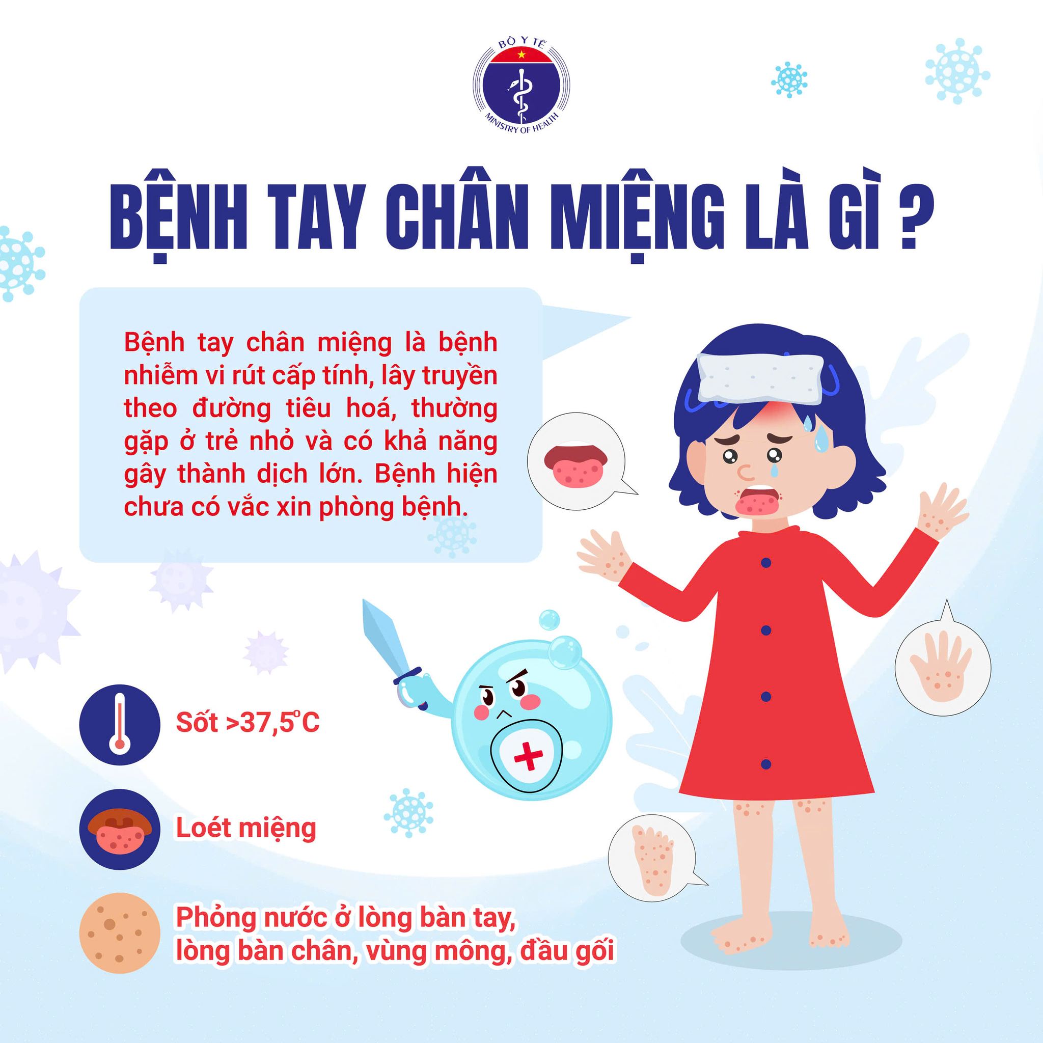 BỆNH TAY CHÂN MIỆNG LÀ GÌ?