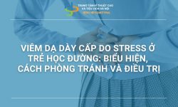 VIÊM DẠ DÀY CẤP DO STRESS Ở TRẺ HỌC ĐƯỜNG: BIỂU HIỆN, CÁCH PHÒNG TRÁNH VÀ ĐIỀU TRỊ
