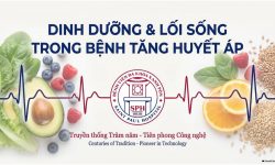 DINH DƯỠNG & LỐI SỐNG TRONG KIỂM SOÁT TĂNG HUYẾT ÁP